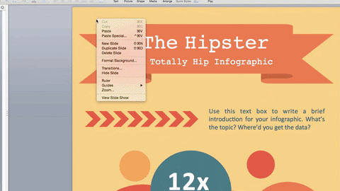 Edit mẫu Infographics miễn phí