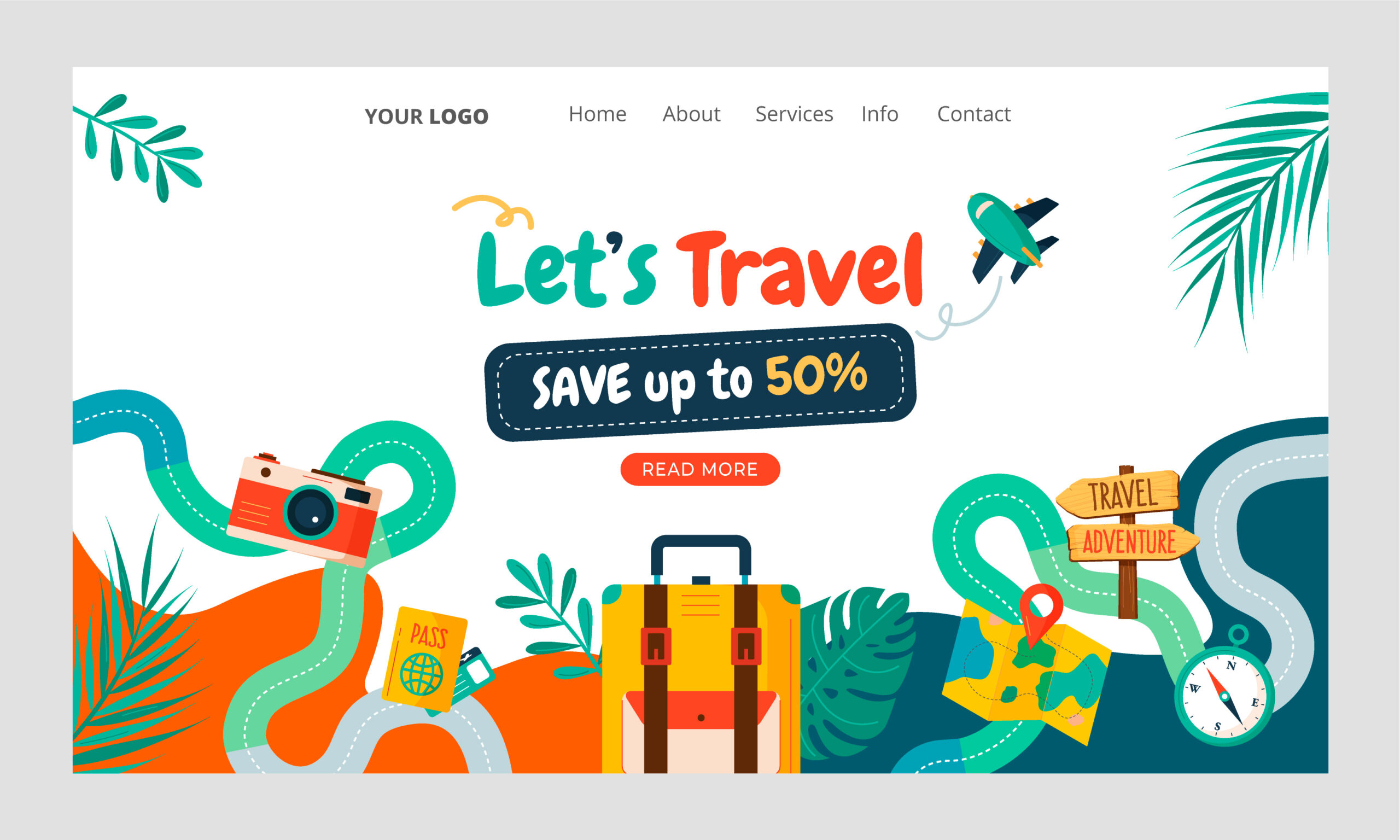 Thiết Kế Website Du Lịch