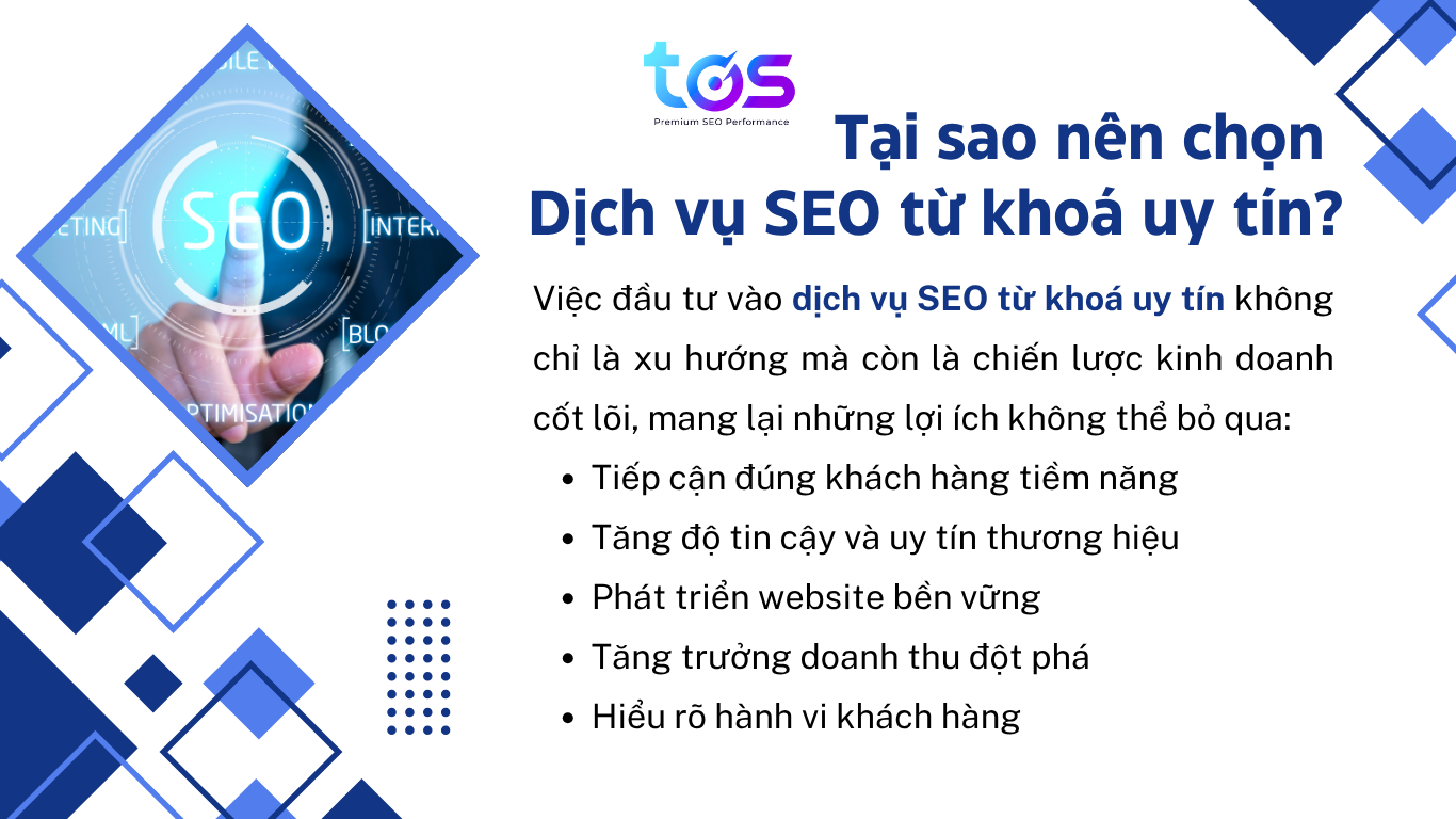 lý do doanh nghiệp nên chọn dịch vụ seo từ khóa uy tín