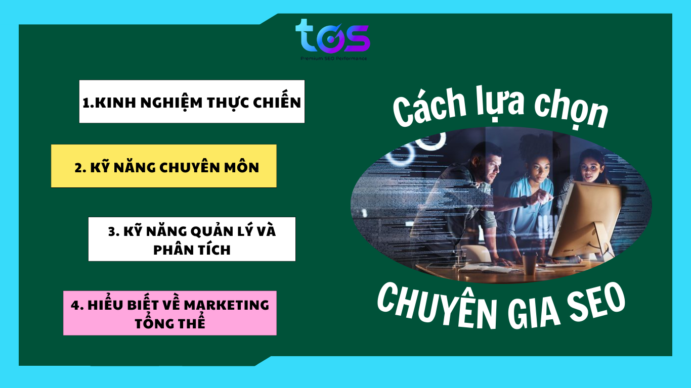 4 cách chọn chuyên gia seo