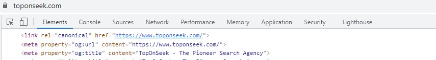 Canonical URL tự tham chiếu trong trang chủ