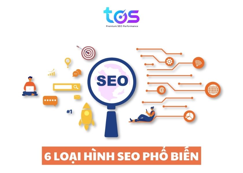Có 6 loại hình SEO phổ biến