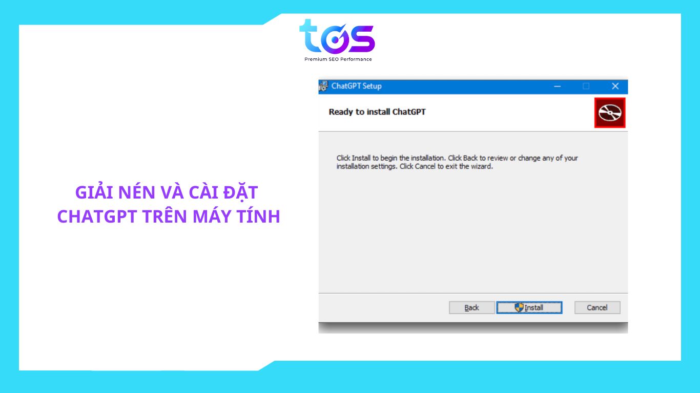 cách cài đặt ChatGPT trên máy tính Windows bước 2