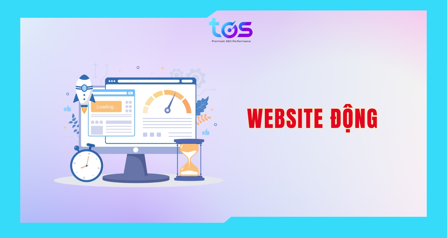 Thiết kế website động