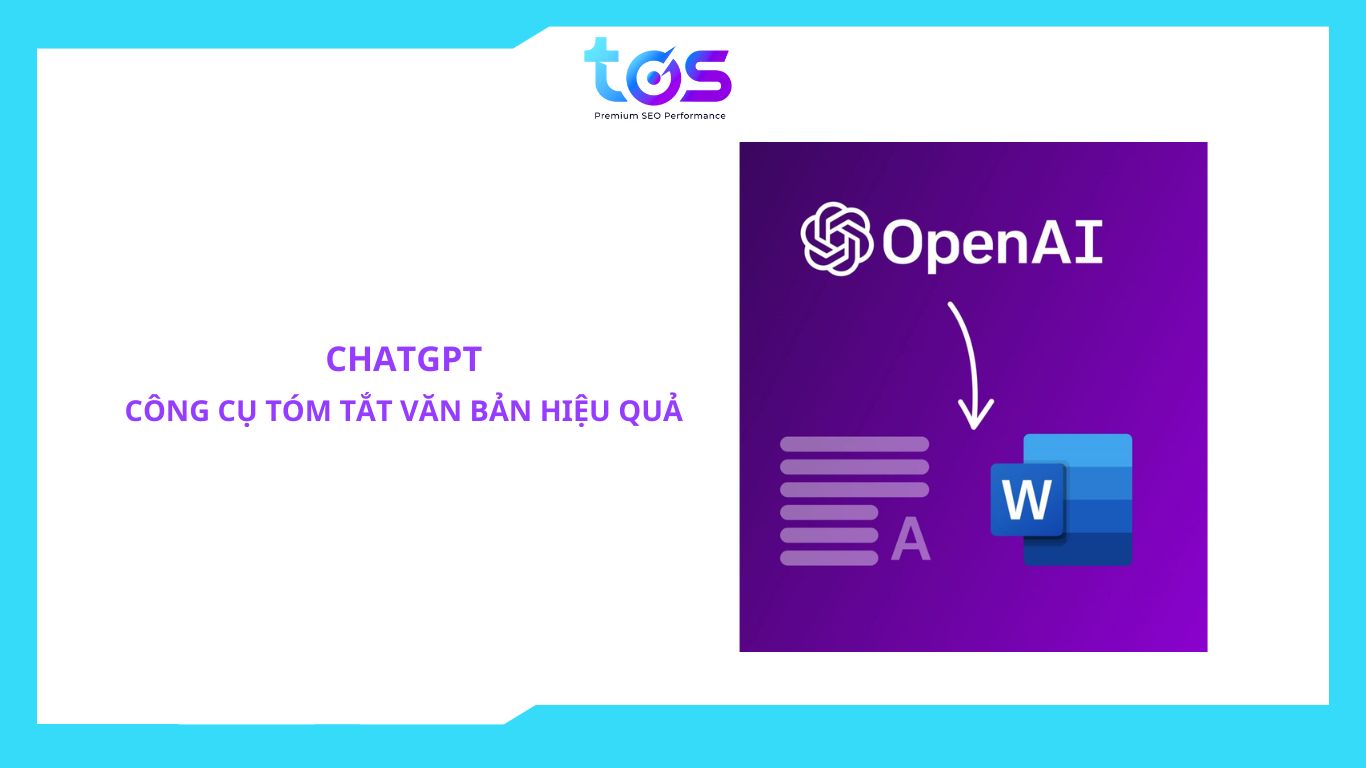 Phần mềm tóm tắt văn bản tiếng Anh ChatGPT