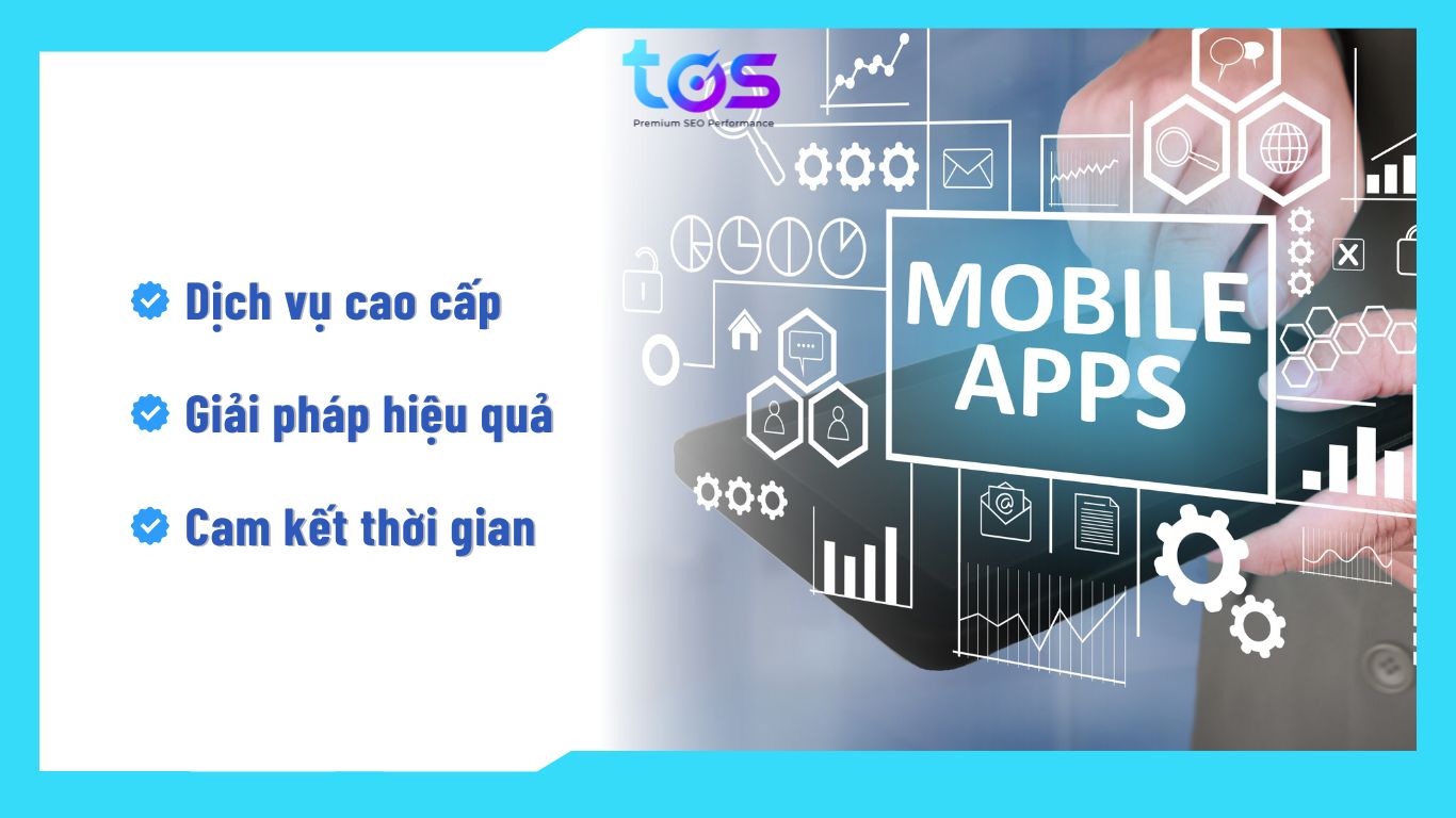 Dịch vụ thiết kế website, app tại TOS