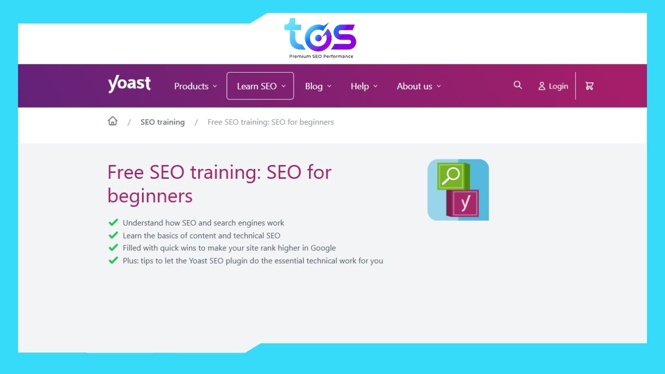 Khóa học SEO Training của Yoast