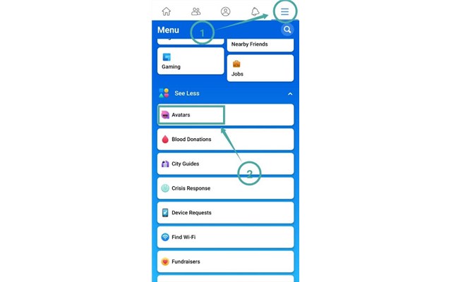 Các bước để tạo Avatar Facebook