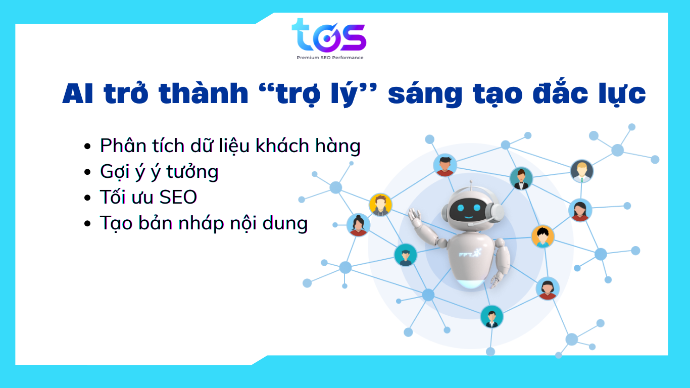 AI trở thành trợ lý đắc lực trong chiến lược Content Marketing
