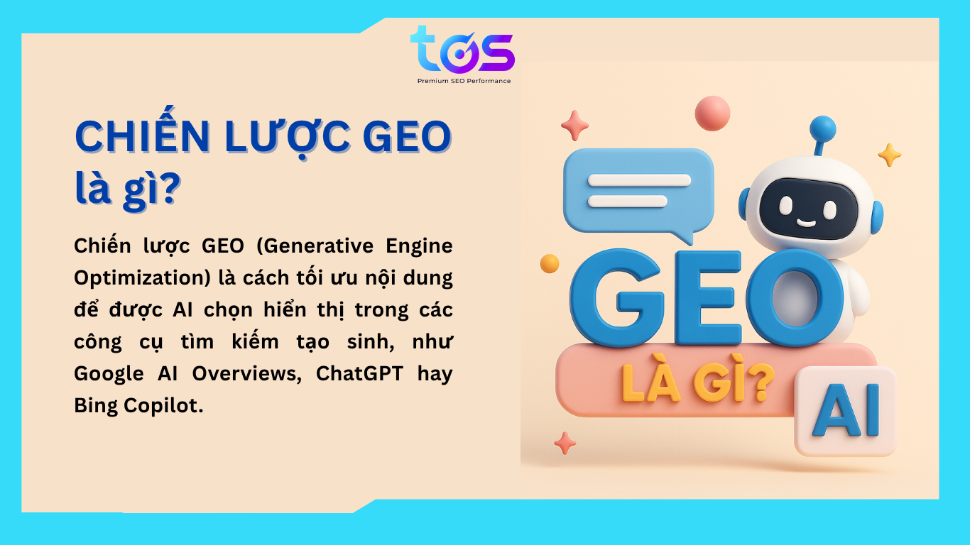 Chiến lược GEO (Generative Engine Optimization) 