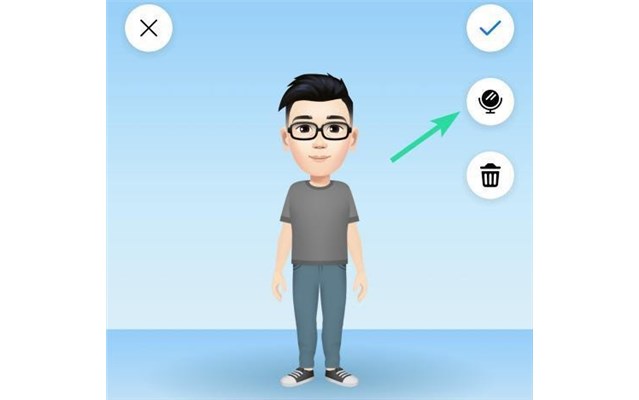 Xem thử Avatar đã chỉnh sửa trước khi hoàn tất