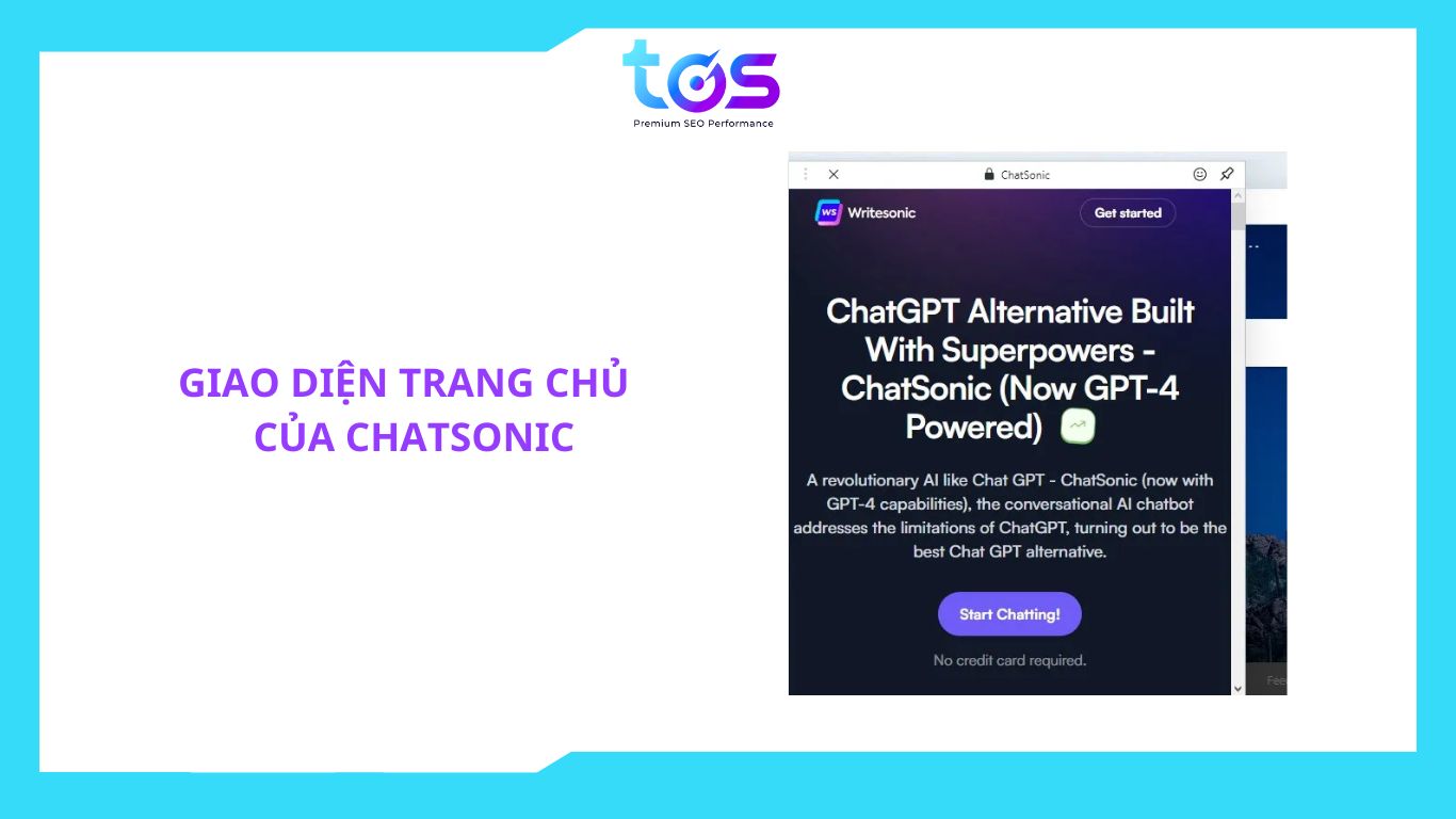 Cách đăng ký và sử dụng Chatsonic bước 1