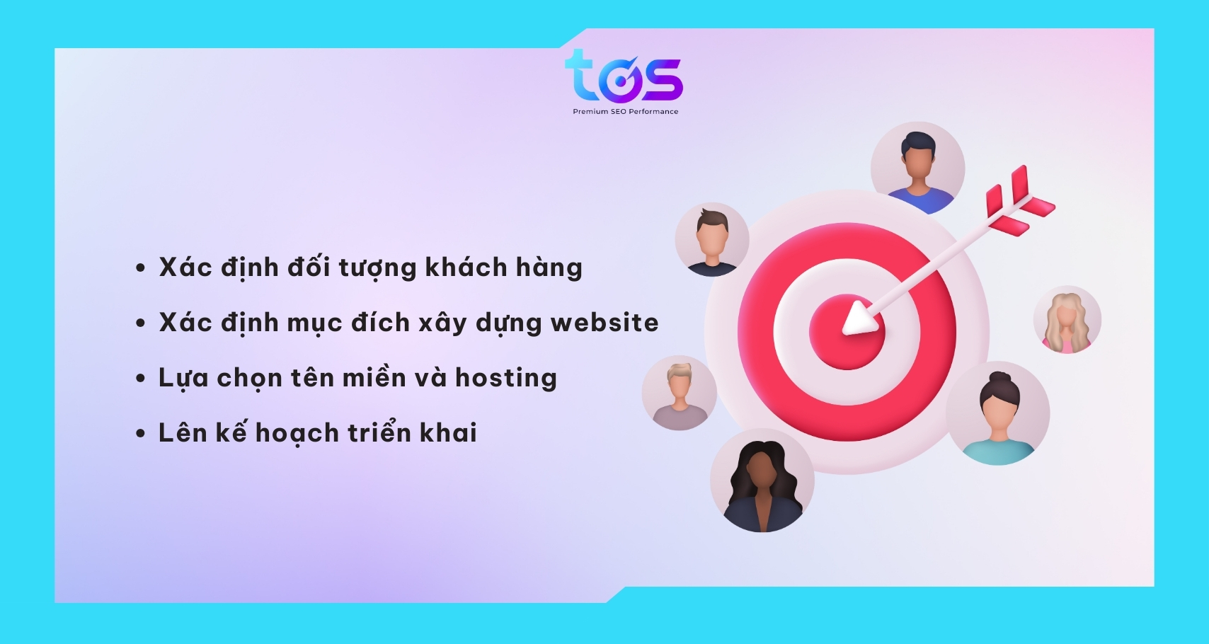 Xác định mục tiêu rõ ràng để phát triển website phù hợp với chiến lược kinh doanh 