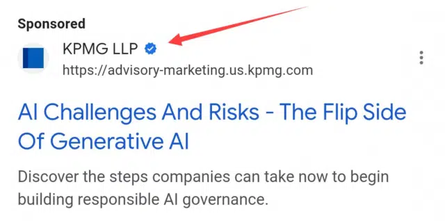 T Google Ads Biểu tượng huy hiệu nhà quảng cáo được xác minh màu xanh lam 1679838566
