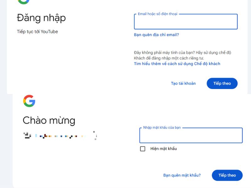 Bước 2 trong cách cày view YouTube bằng máy tính
