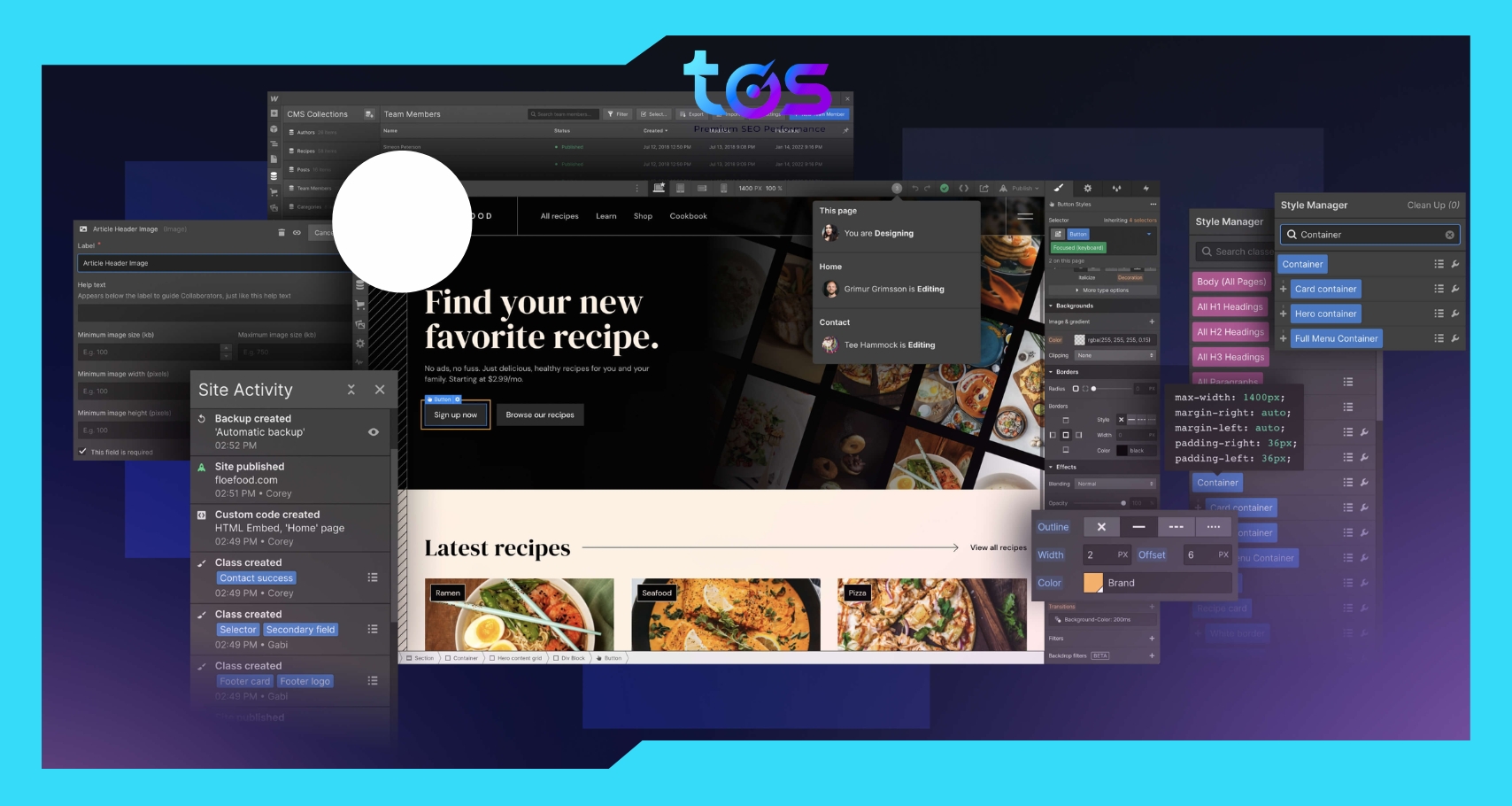 Webflow là nền tảng thiết kế web đơn giản