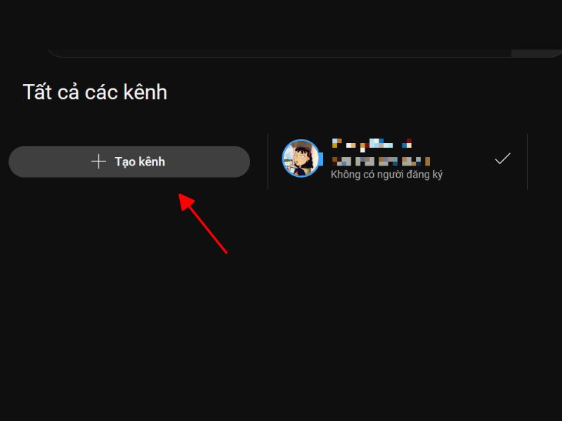 Bước 3 trong quy trình tạo kênh YouTube bằng tên doanh nghiệp hoặc tên khác