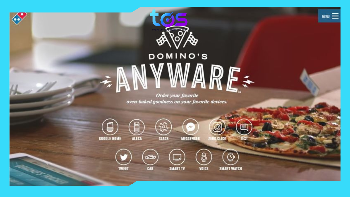 Nền tảng nhắn tin trong chiến dịch Domino’s AnyWare
