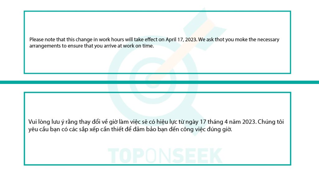 Đoạn ba memo