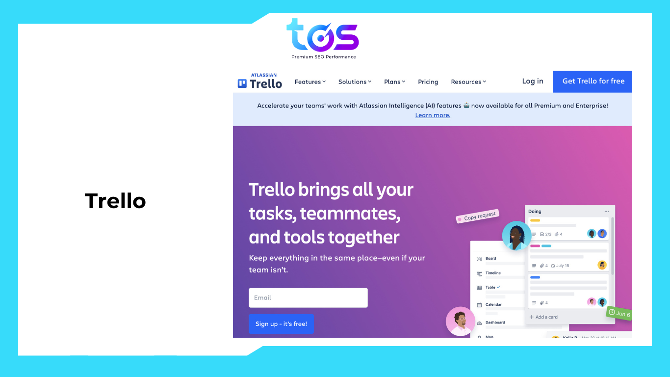 công cụ quản lý dự án - Trello