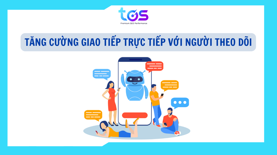Microblog giúp tăng cường giao tiếp trực tiếp với người theo dõi