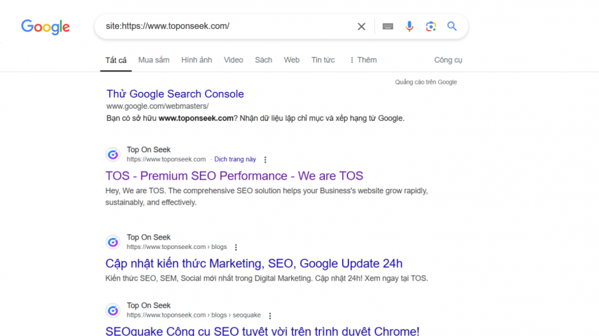 Phân tích tổng thể sức mạnh tên miền (domain) của đối thủ