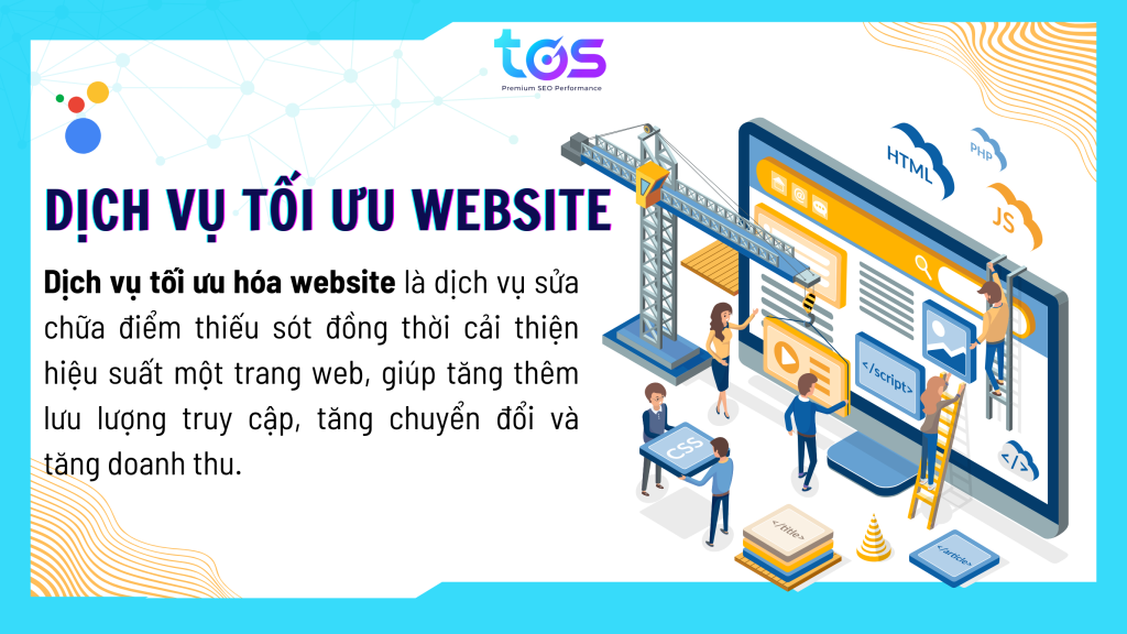 Dịch vụ tối ưu website gồm những gì