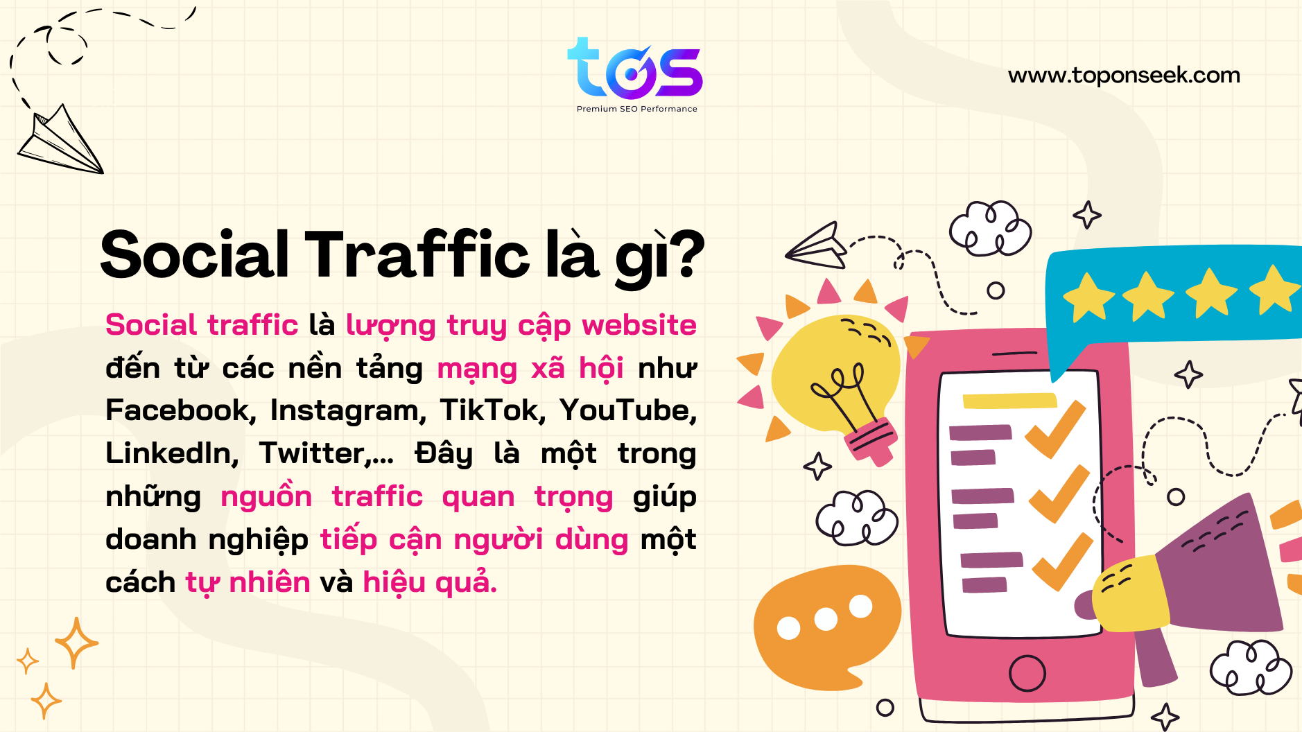 khái niệm social traffic là gì