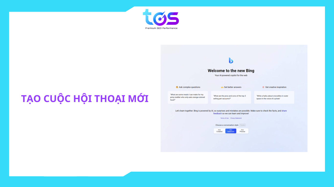 cách sử dụng Bing Chat AI bước 5