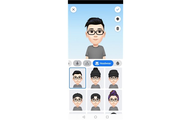 Nhiều kiểu tóc và mũ cho Avatar