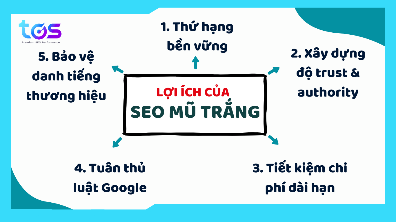 lợi ích của dịch vụ seo mũ trắng