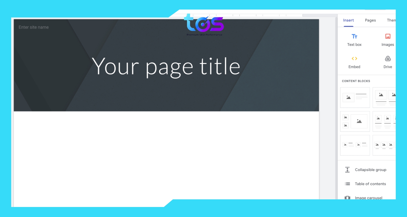 Xây dựng website không cần code bằng nền tảng Google Sites