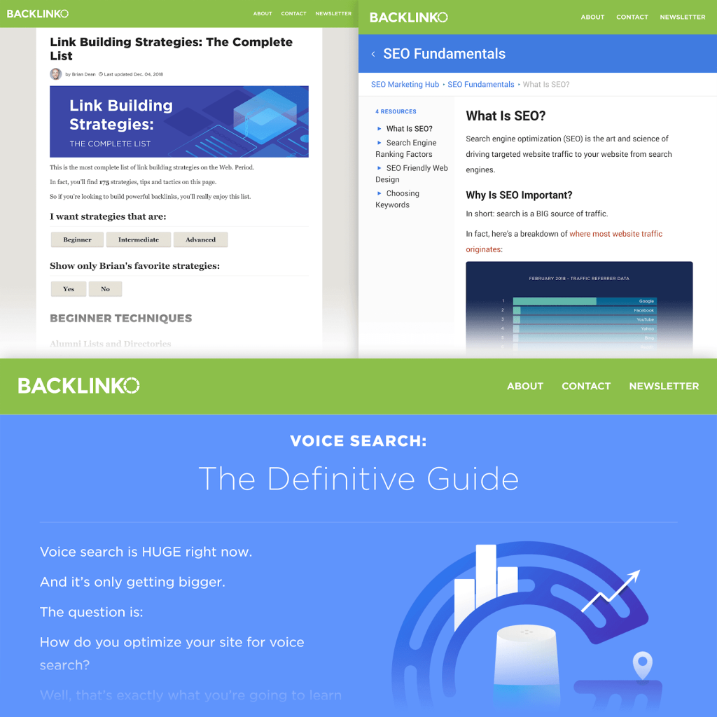 SEO content - Backlink