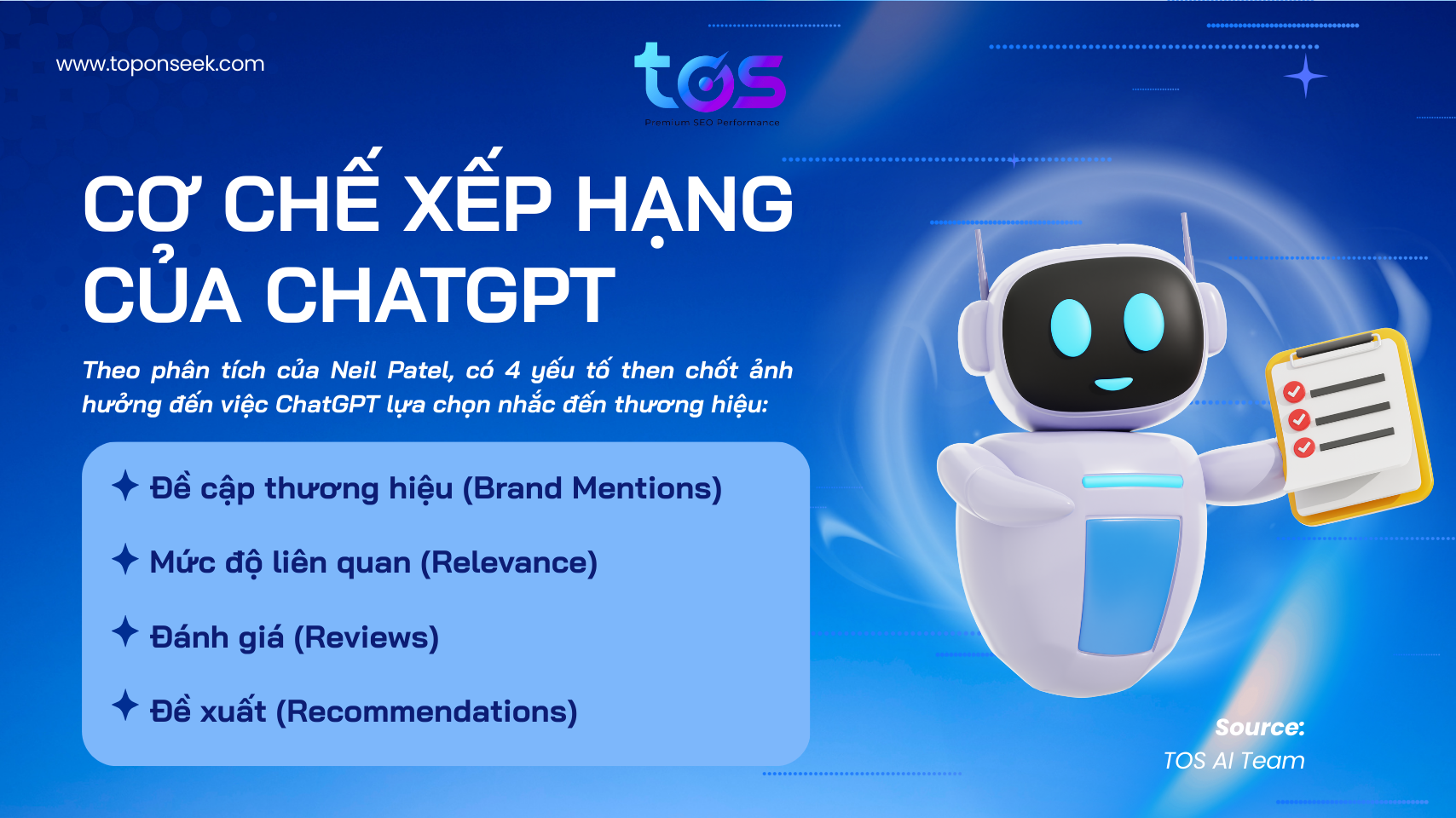 Cơ chế xếp hạng của ChatGPT