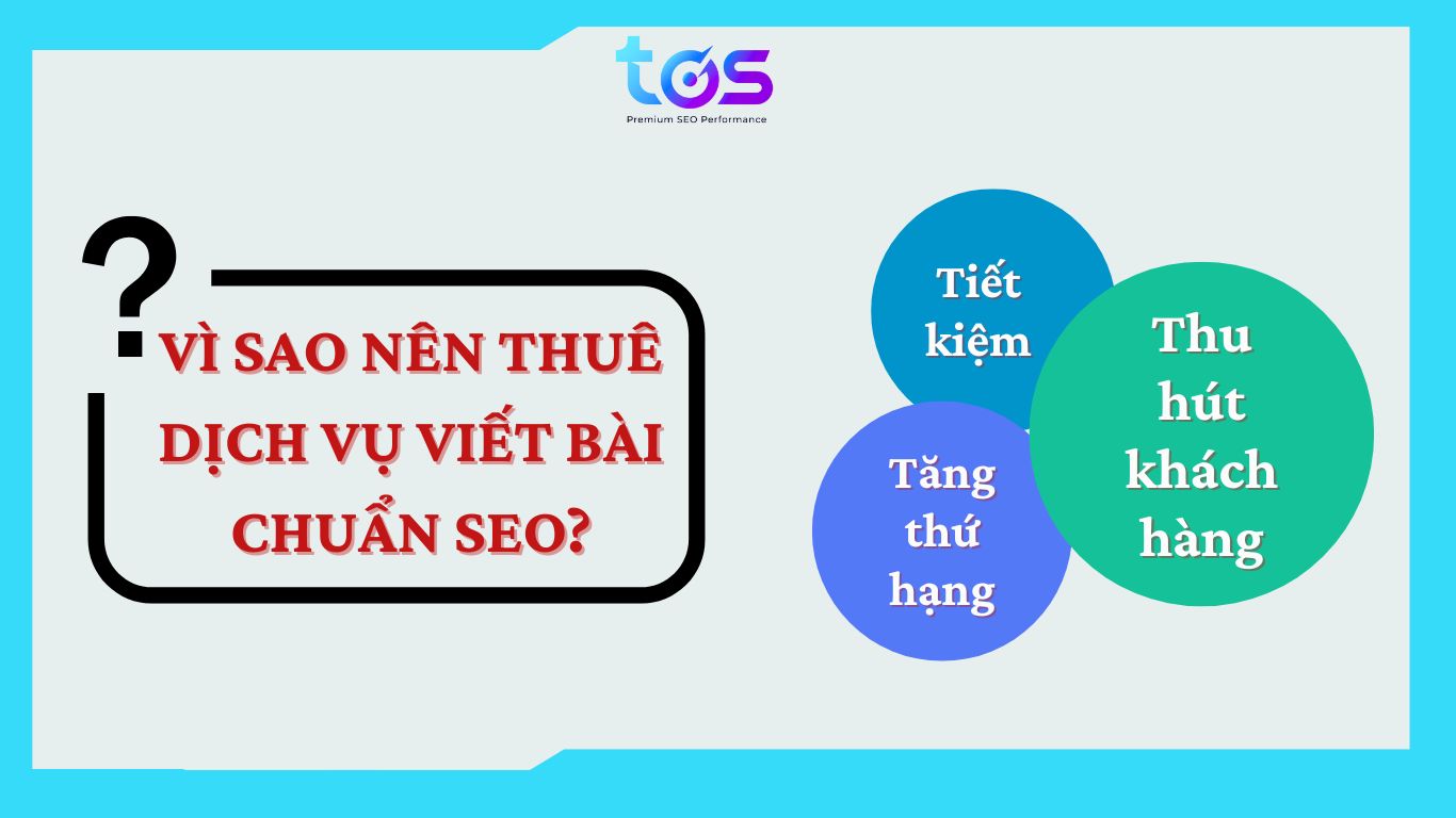Vì sao nên thuê dịch vụ viết bài chuẩn SEO