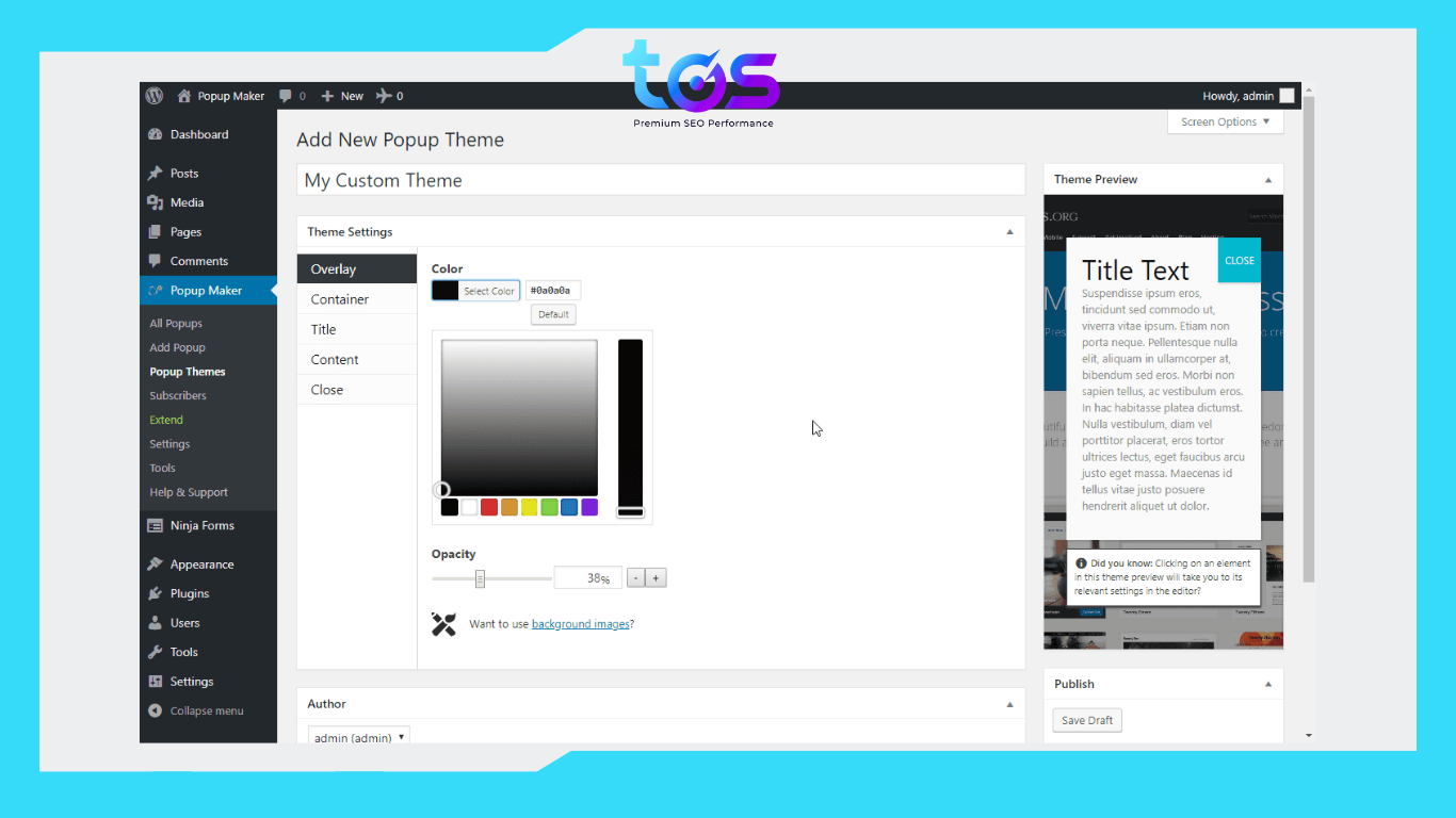 Popup Marker - Plugin wordpress hỗ trợ làm Popup nhanh chóng, miễn phí