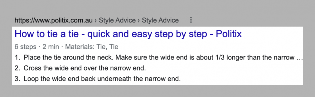 Thêm HowTo markup để giúp Google đọc hiểu nội dung 