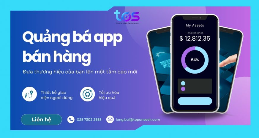 Thiết kế và quảng bá app bán hàng