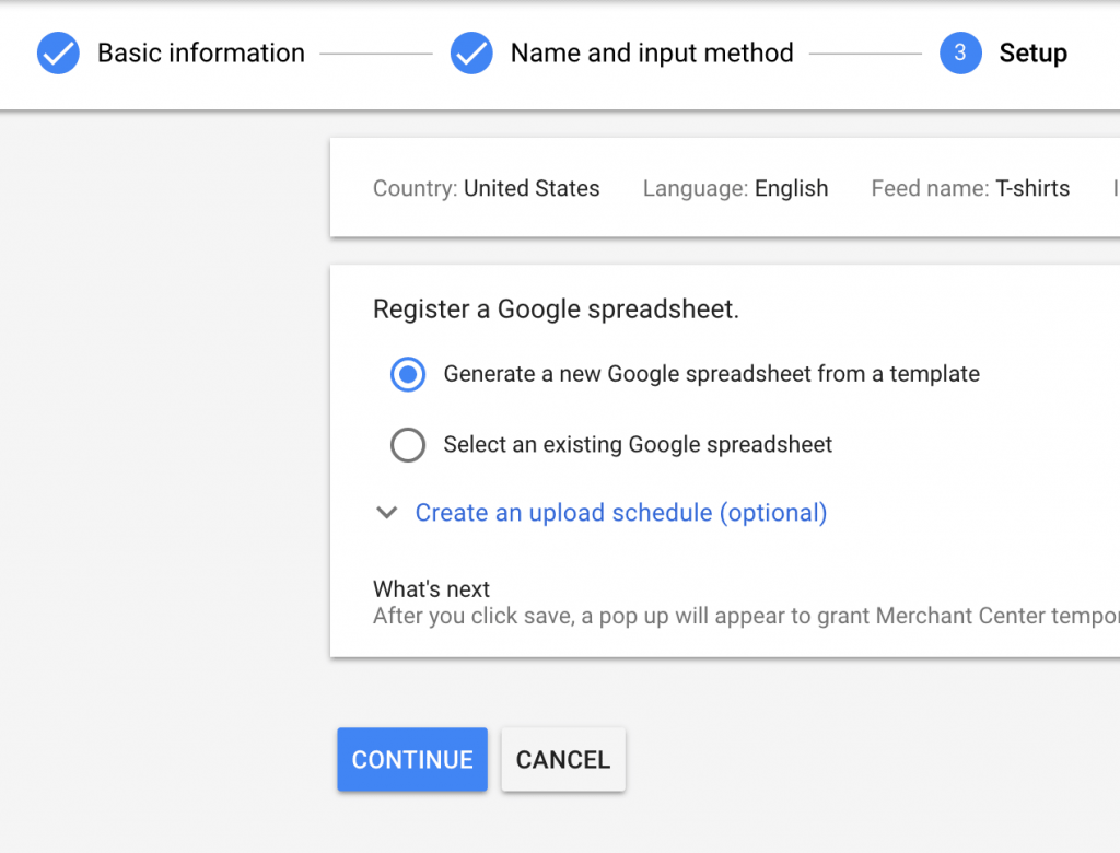 Cách sử dụng Google Merchant Center