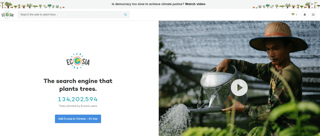 Search Engine Ecosia
