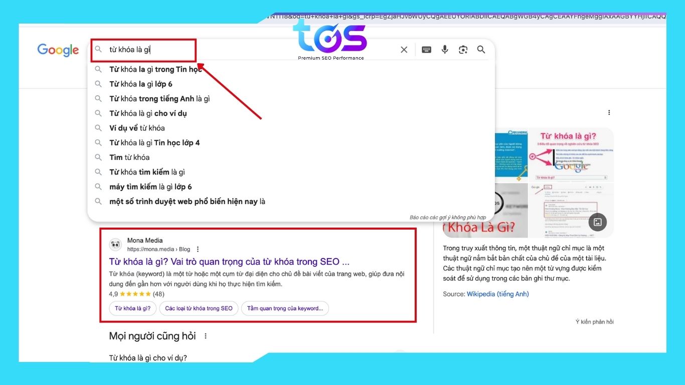 Vai trò quan trọng cùa từ khóa trong SEO website