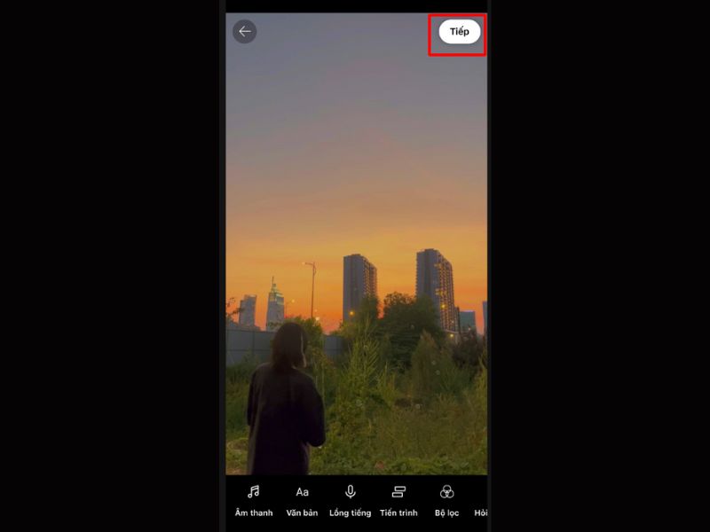 Bước 4 trong cách đăng tải video lên YouTube từ điện thoại