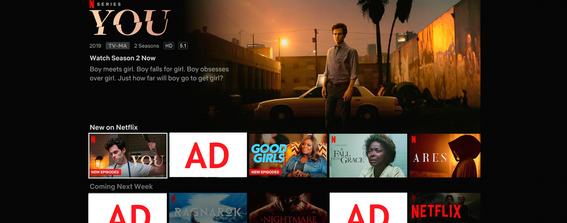 Netflix bumper ads