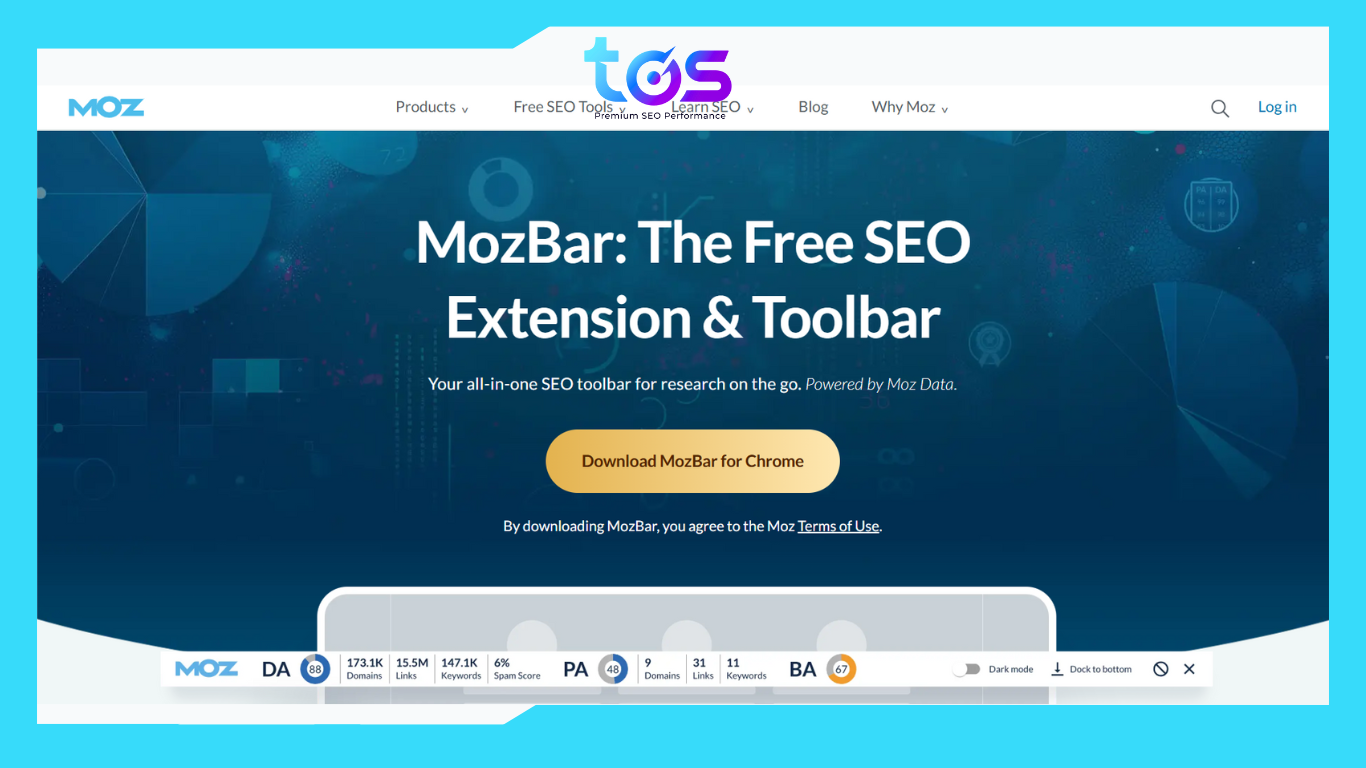 Moz - Phần mềm chấm điểm SEO website