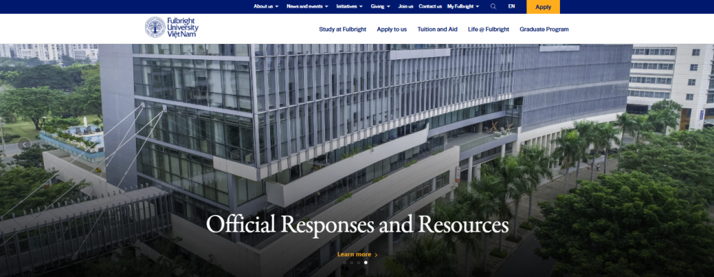 Mẫu website chuyên nghiệp, chỉn chu đến từ đơn vị thiết kế web uy tín 