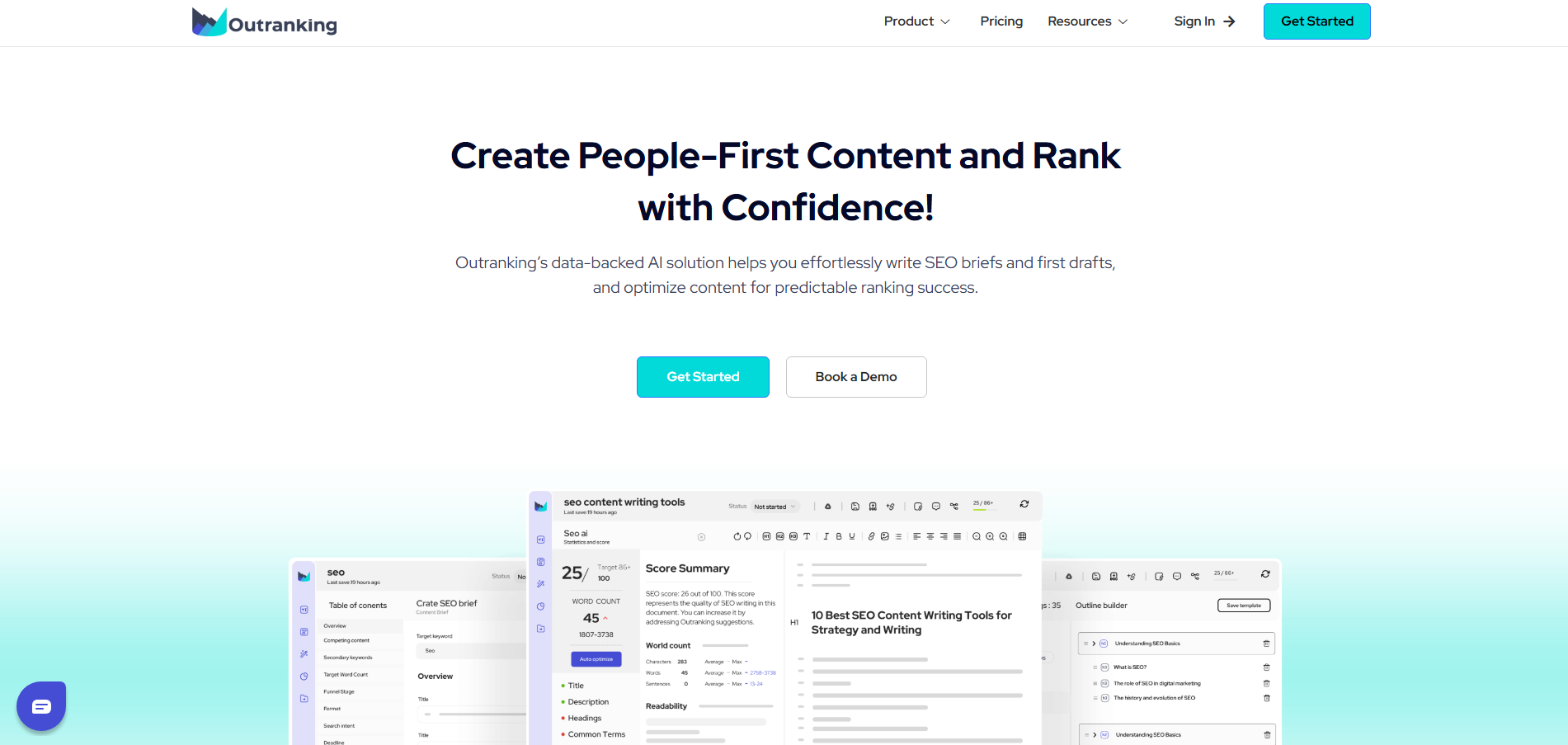 seo ai tools Outranking