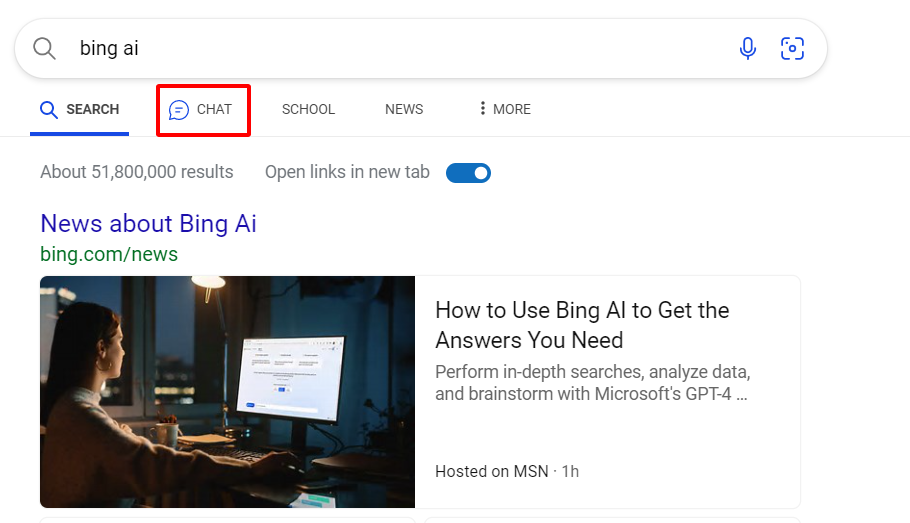 Cách tải và đăng ký sử dụng chatbot Bing AI bước 3