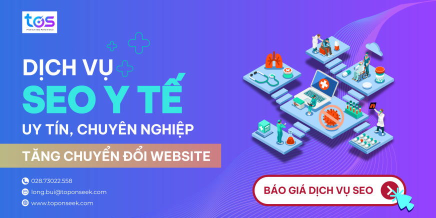 dịch vụ SEO y tế uy tín chuyên nghiệp tại TOS