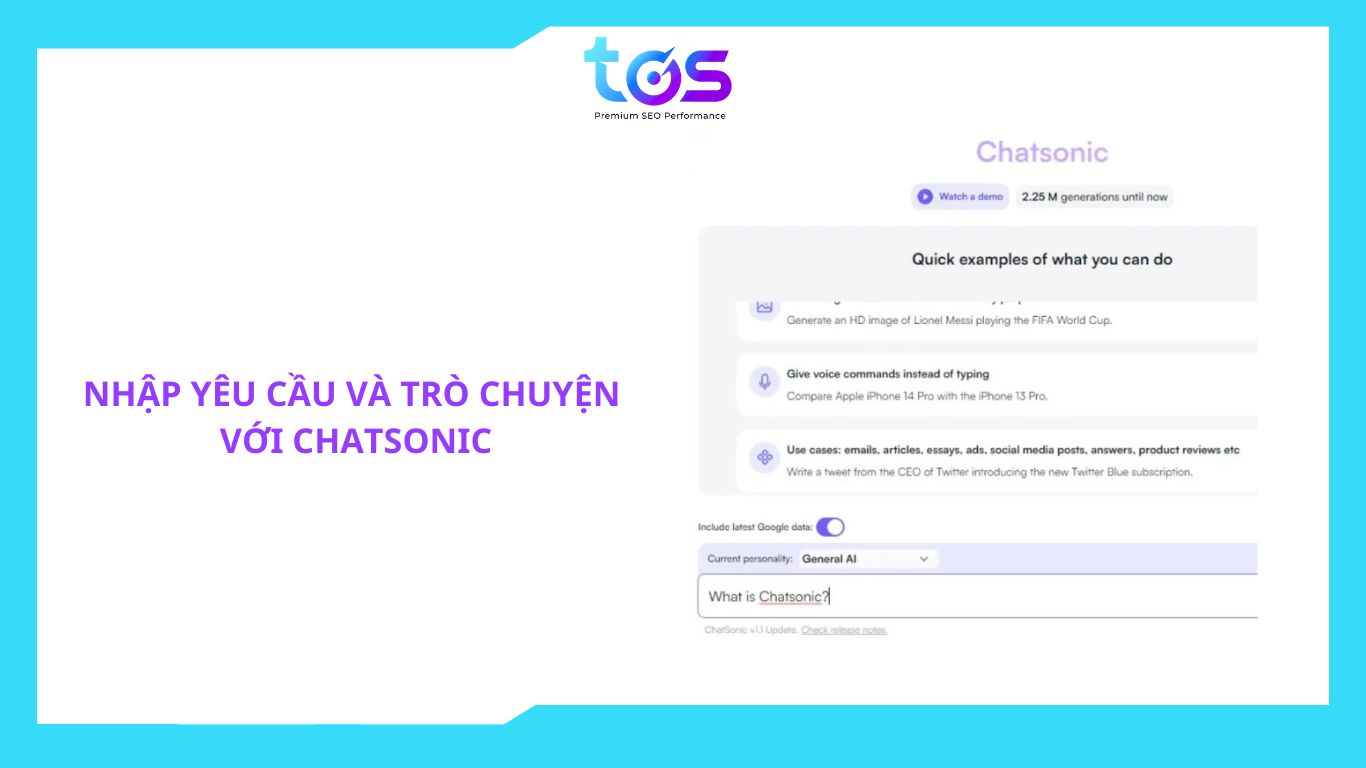 Cách đăng ký và sử dụng Chatsonic bước 4