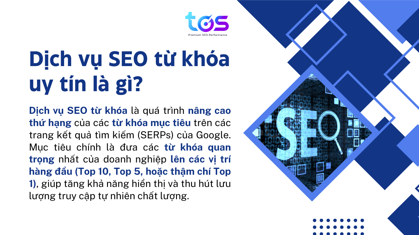 dịch vụ seo từ khóa uy tín là gì
